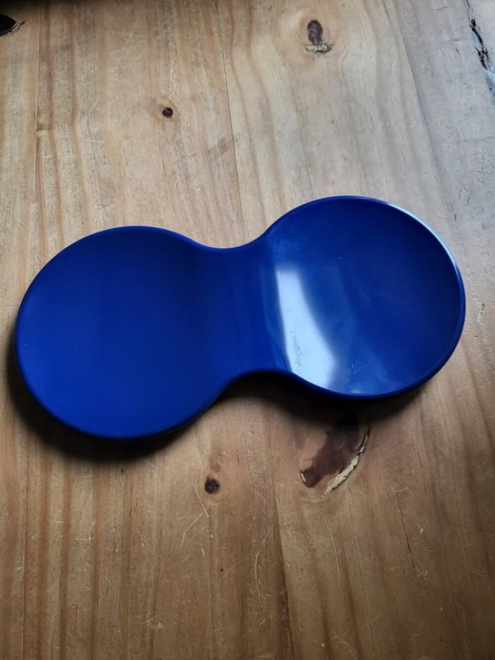 Tupperware Spoon Rest Blue 90's Y2K